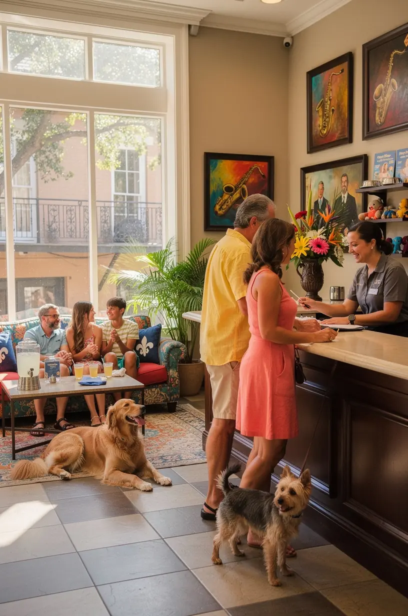 Собака и кошка отдыхают в комфортной клетке с мягкими подстилками в гостинице для животных